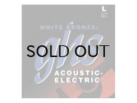 ghs　White Bronze Acoustic. Electric ホワイトブロンズ