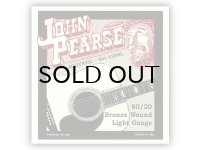 John Pearse　Acoustic 80/20 Bronze