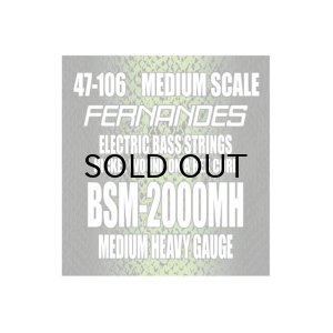 画像1: FERNANDES　Electric Bass Guitar Strings [Medium Scale]