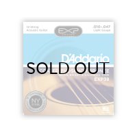 D'Addario　EXP Coated Phosphor Bronze Wound [コーティング弦] [12-Strings] [12弦ギター用]