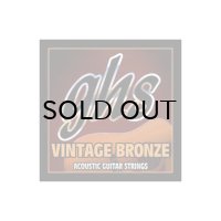 ghs　Vintage Bronze Acoustics ヴィンテージブロンズ