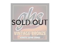 ghs　Vintage Bronze Acoustics ヴィンテージブロンズ