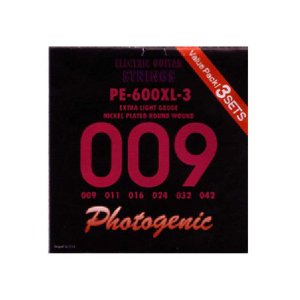 画像1: Photogenic　お買い得エレキギター弦3セットパッケージ