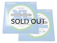D’Addario　EXL220 (.040-.095) ベース弦×2セット [特価品] 【ゆうパケット送料込】