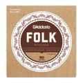 D'Addario　Folk Nylon [ボールエンド弦] [ナイロン弦]