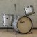 画像1: Gretsch　'60s Round Badge ドラムセット 20"BD/12"TT/14"FT [Silver Sparkle] [中古品] (1)