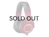 Audio Technica　ATH-M50xRD プロフェッショナルモニターヘッドホン レッド [限定モデル]