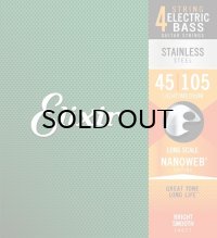 Elixir　NANOWEB エレクトリックベース弦 [Stainless Steel] [コーティング弦]