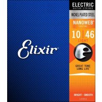 Elixir　NANOWEB エレキギター弦 [コーティング弦]