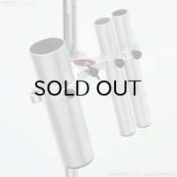 QwikStix　Two Plus One Stick Holder 2+1スティックホルダー [Large Clamp Mount] [Silver]