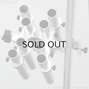 画像1: QwikStix　Eight Stick Holder 8スティックホルダー [Large Clamp Mount] [Silver]