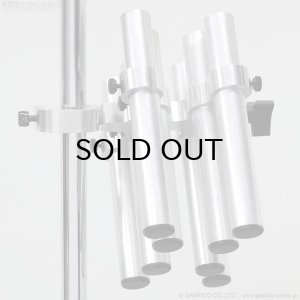 画像3: QwikStix　Eight Stick Holder 8スティックホルダー [Large Clamp Mount] [Silver]