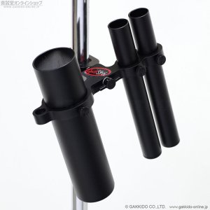 画像1: QwikStix　Two Plus One Stick Holder 2+1スティックホルダー [Large Clamp Mount] [Black]