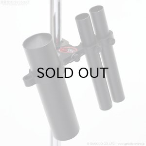 画像1: QwikStix　Two Plus One Stick Holder 2+1スティックホルダー [Large Clamp Mount] [Black]