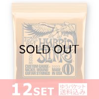 Ernie Ball　2222 Hybrid Slinky Nickel Wound Electric Guitar Strings - 9-46 Gauge エレキギター弦×12セット [ゆうパケット送料込み]
