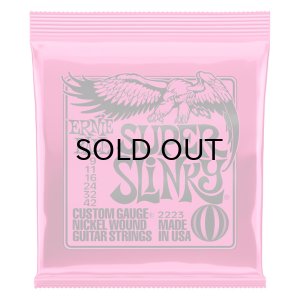 画像2: Ernie Ball　2223 Super Slinky Nickel Wound Electric Guitar Strings - 9-42 Gauge エレキギター弦×12セット [ゆうパケット送料込み]