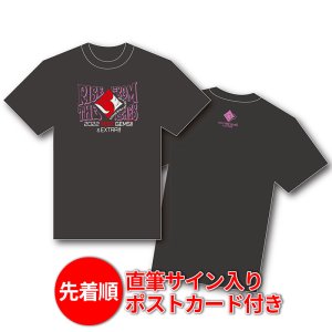 画像1: 2022“RISE”GEMS!!&EXTRA!!　ツアーTシャツ [スミ]