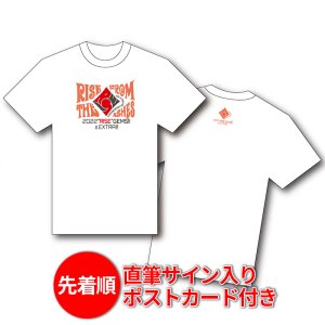 画像1: 2022“RISE”GEMS!!&EXTRA!!　ツアーTシャツ [ホワイト]