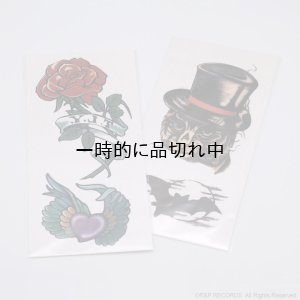 画像4: 大橋隆志 オリジナル タトゥーシール (L) [3枚セット]