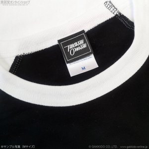 画像5: T.O. Raglan 3/4 Sleeve T-shirt [ブラック＆ホワイト]