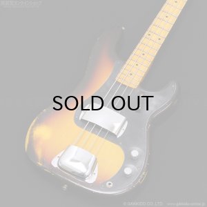 画像4: Fender Custom Shop　S21 Limited 1958 Precision Bass Relic [Faded/Aged Chocolate 3-Tone Sunburst] [半期決算セール特価]