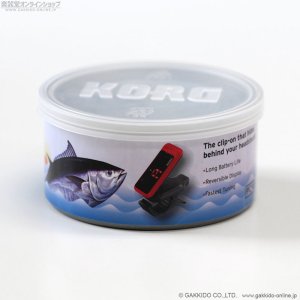画像1: KORG　PC-1-CAN-RD / Pitchclip Red x Black Model クリップ式チューナー [缶入り]