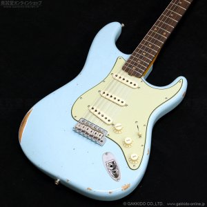 画像3: Fender Custom Shop　Late 1962 Stratocaster Relic w/CC Hardware [Faded/Aged Daphne Blue] [半期決算セール特価]