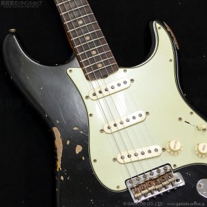 画像5: Fender Custom Shop　1960 Stratocaster Heavy Relic [Aged Black over 3-Tone Sunburst] [半期決算セール特価]