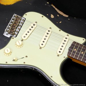 画像6: Fender Custom Shop　1960 Stratocaster Heavy Relic [Aged Black over 3-Tone Sunburst] [半期決算セール特価]