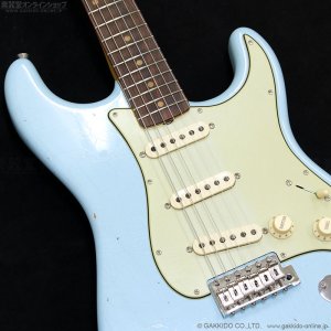 画像5: Fender Custom Shop　Late 1962 Stratocaster Relic w/CC Hardware [Faded/Aged Daphne Blue] [半期決算セール特価]