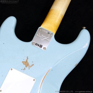 画像11: Fender Custom Shop　Late 1962 Stratocaster Relic w/CC Hardware [Faded/Aged Daphne Blue] [半期決算セール特価]