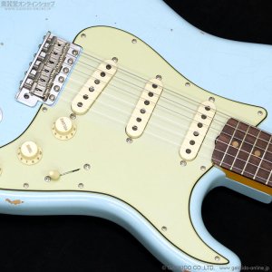 画像6: Fender Custom Shop　Late 1962 Stratocaster Relic w/CC Hardware [Faded/Aged Daphne Blue] [半期決算セール特価]