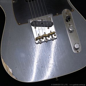 画像4: Fender Custom Shop　Limited Edition HS Tele Custom Relic [Aged Charcoal Frost Metallic] [半期決算セール特価]