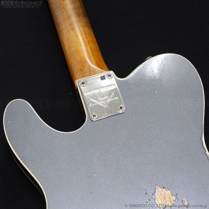 画像11: Fender Custom Shop　Limited Edition HS Tele Custom Relic [Aged Charcoal Frost Metallic] [半期決算セール特価]