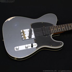 画像2: Fender Custom Shop　Limited Edition HS Tele Custom Relic [Aged Charcoal Frost Metallic]