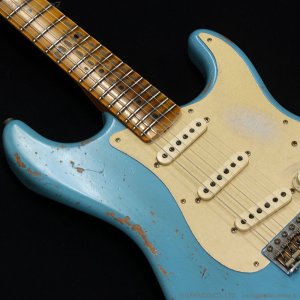 画像5: Fender Custom Shop　S23 Limited 1958 Stratocaster Heavy Relic [Super Aged/Faded Taos Turquoise] [半期決算セール特価]