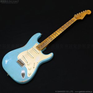 画像1: Fender Custom Shop　S23 Limited 1958 Stratocaster Heavy Relic [Super Aged/Faded Taos Turquoise]