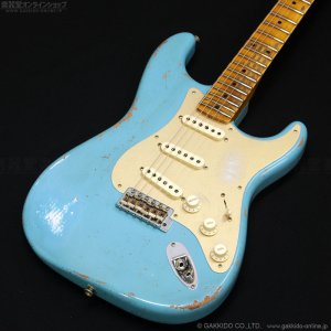 画像3: Fender Custom Shop　S23 Limited 1958 Stratocaster Heavy Relic [Super Aged/Faded Taos Turquoise] [半期決算セール特価]
