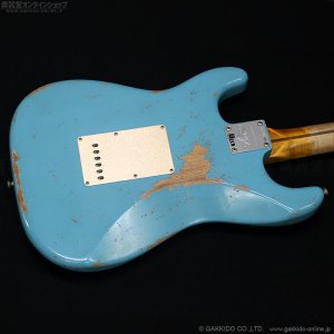 画像13: Fender Custom Shop　S23 Limited 1958 Stratocaster Heavy Relic [Super Aged/Faded Taos Turquoise] [半期決算セール特価]