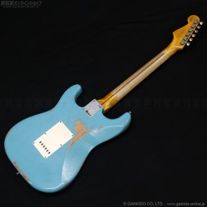 画像15: Fender Custom Shop　S23 Limited 1958 Stratocaster Heavy Relic [Super Aged/Faded Taos Turquoise] [半期決算セール特価]