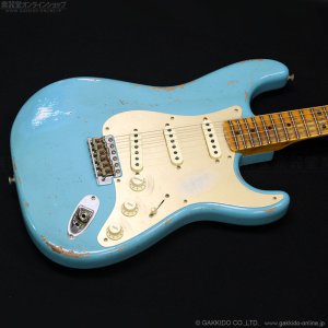 画像2: Fender Custom Shop　S23 Limited 1958 Stratocaster Heavy Relic [Super Aged/Faded Taos Turquoise]