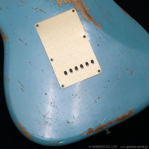画像12: Fender Custom Shop　S23 Limited 1958 Stratocaster Heavy Relic [Super Aged/Faded Taos Turquoise] [半期決算セール特価]