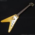 Gibson Custom Shop　1958 Korina Flying V with White Pickguard [Natural]