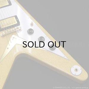 画像5: Gibson Custom Shop　1958 Korina Flying V with White Pickguard [Natural]