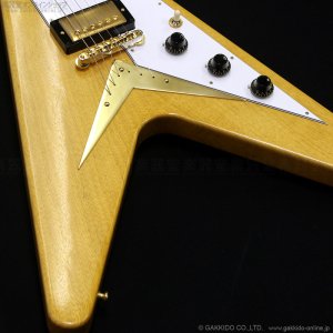 画像6: Gibson Custom Shop　1958 Korina Flying V with White Pickguard [Natural] [半期決算セール特価]