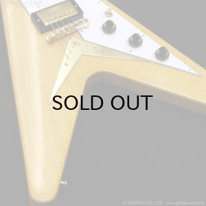 画像6: Gibson Custom Shop　1958 Korina Flying V with White Pickguard [Natural]