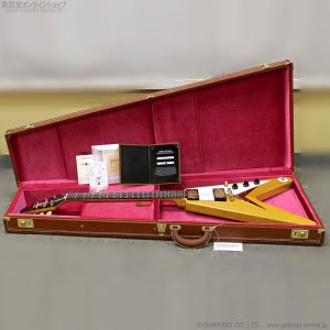 画像19: Gibson Custom Shop　1958 Korina Flying V with White Pickguard [Natural] [半期決算セール特価]