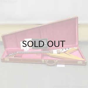 画像19: Gibson Custom Shop　1958 Korina Flying V with White Pickguard [Natural]