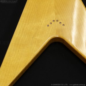 画像14: Gibson Custom Shop　1958 Korina Flying V with White Pickguard [Natural] [半期決算セール特価]