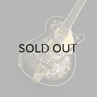 Gretsch　G6134TG Limited Edition Paisley Penguin with String-Thru Bigsby [Black Paisley Silver Sparkle]